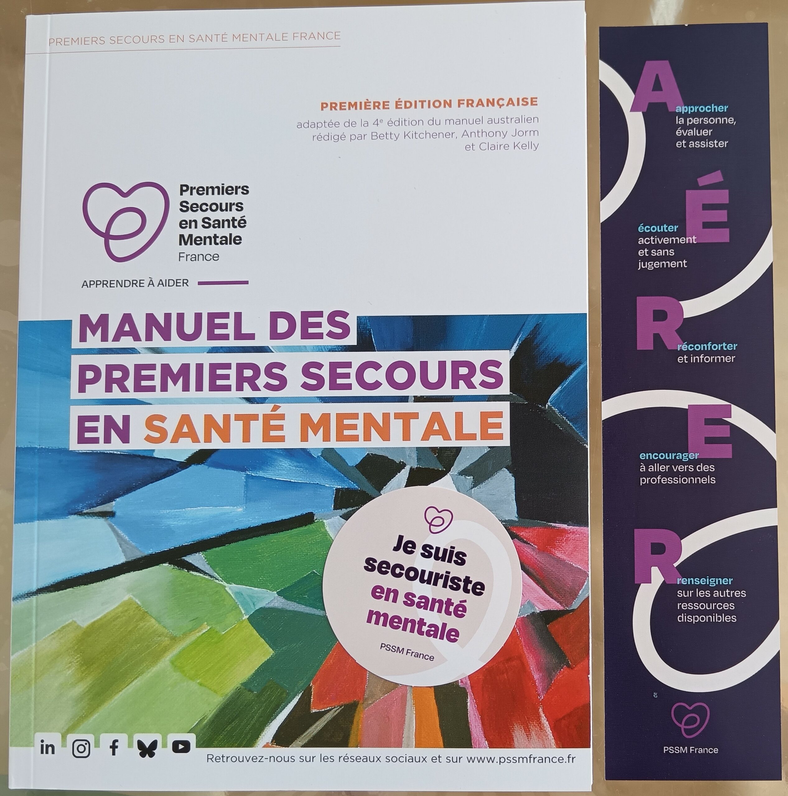 Manuel PSSM Formation au premiers secours en santé mentale